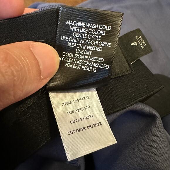 STUDIO by TORRID Pants Trouser Slate Blue Pull On Lagenlook NWT - Picture 11 of 14